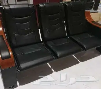 كنبه ثلاثة مقاعد جلد مريح جدا بسعر مناسب جدا فقط 350 ريال 2
