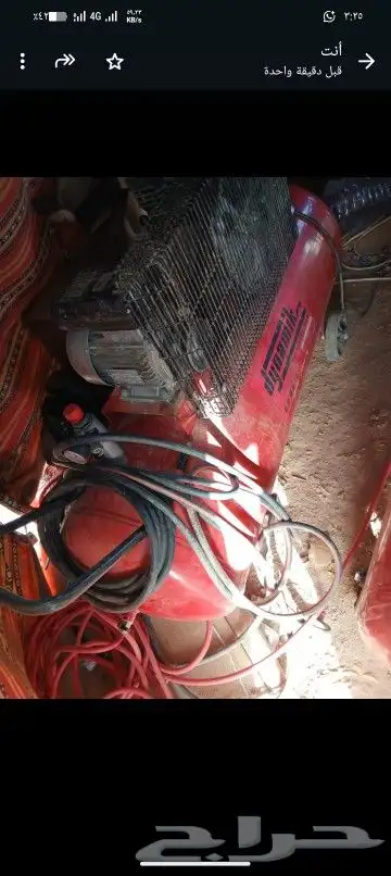 ماطور كهرباء وكبريشن هواء للبيع 3