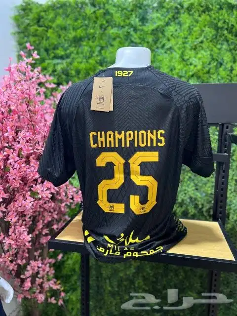 تيشرت الاتحاد جديد التتويج الجديد 2025 متوفر بجميع المقاسات 1