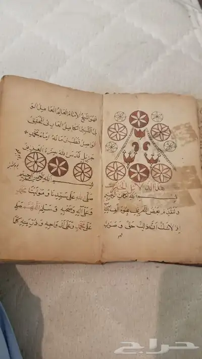 مخطوط قديم كتاب دلائل الخير 1