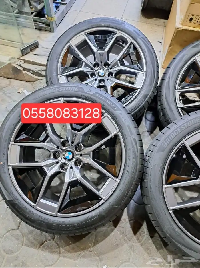 جنوط بي ام الفئه الخامسه اصلي وكاله مقاس 19 موديل 2025 5