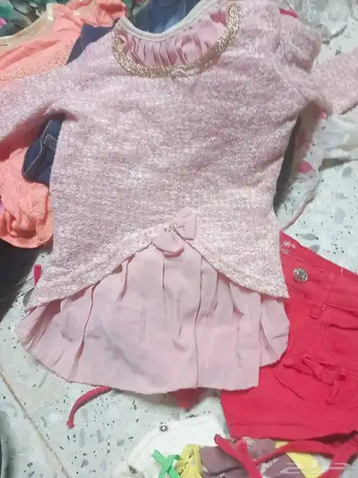 ملابس بناتي بريال و2 ريال القطعه 1