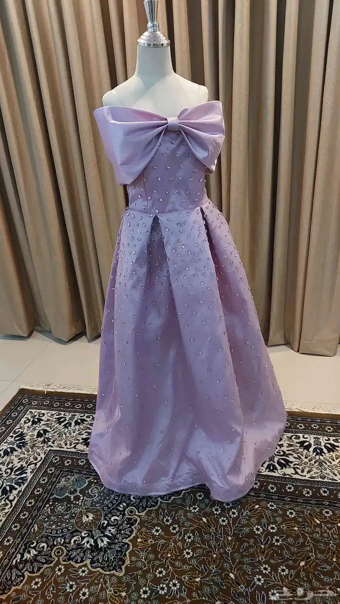 فستان سهرة تفصيل للبيع 0
