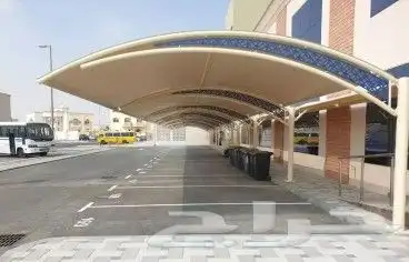 مظله _مظلات سيارات _ مواقف سيارات _ مشاريع 0