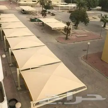 مظله _مظلات سيارات _ مواقف سيارات _ مشاريع 1
