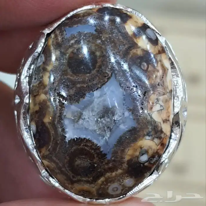 خاتم عقيق يماني داوودي 4