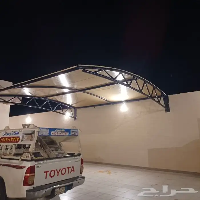 مظلات سواتر بايكات برجولات 9