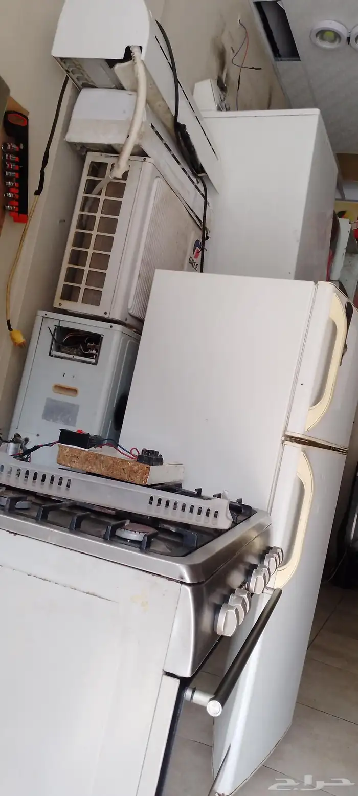 تصليح مكيفات غصالات ثلاجات افرن تكيف مركزي  دكت 0