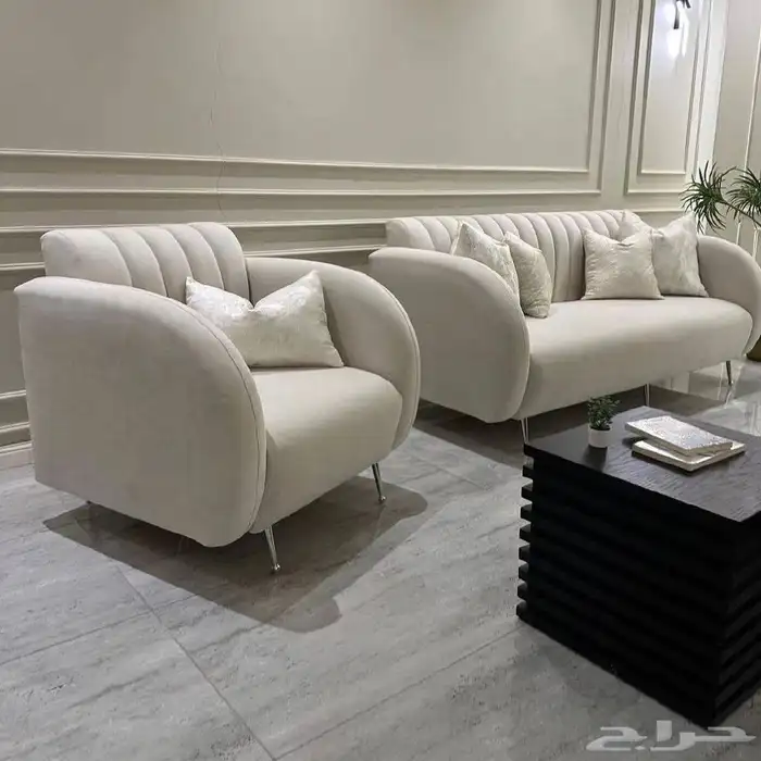 تفصيل و تنجيد كنب و مساند جميع أنواعها 9