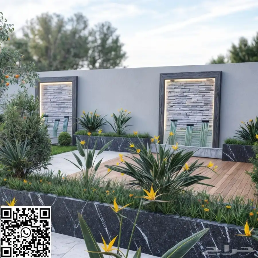 تصميم داخلي 3D وتنفيذ حدائق ومظلات وجلسات ومطاعم ومكاتب في ا 7
