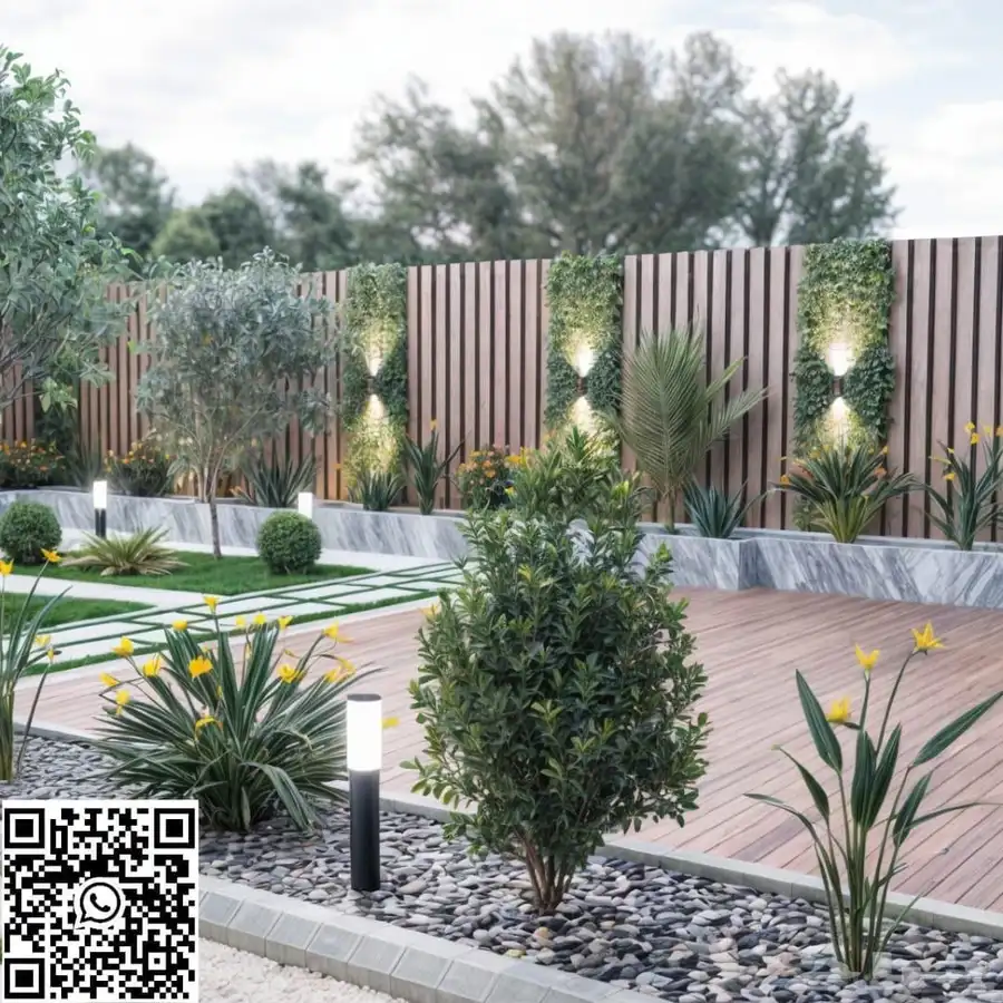 تصميم داخلي 3D وتنفيذ حدائق ومظلات وجلسات ومطاعم ومكاتب في ا 5