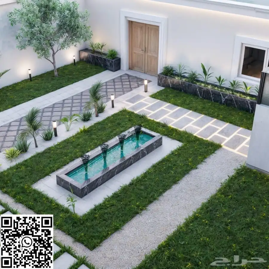 تصميم داخلي 3D وتنفيذ حدائق ومظلات وجلسات ومطاعم ومكاتب في ا 3