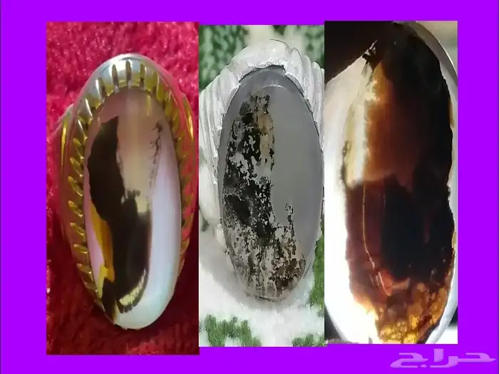 خاتم عقيق مصور نوادر 0