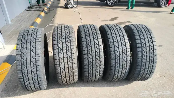 تواير هانكو 315 70 17 مع جنوط روبيكون 2020 نظيفة وقطع اخرى 0