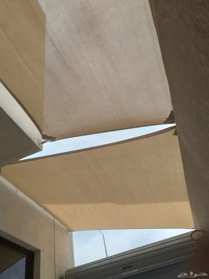 مظلات شد انشائي شبك كوري نسبه التظليل تسعين بالمائه 1