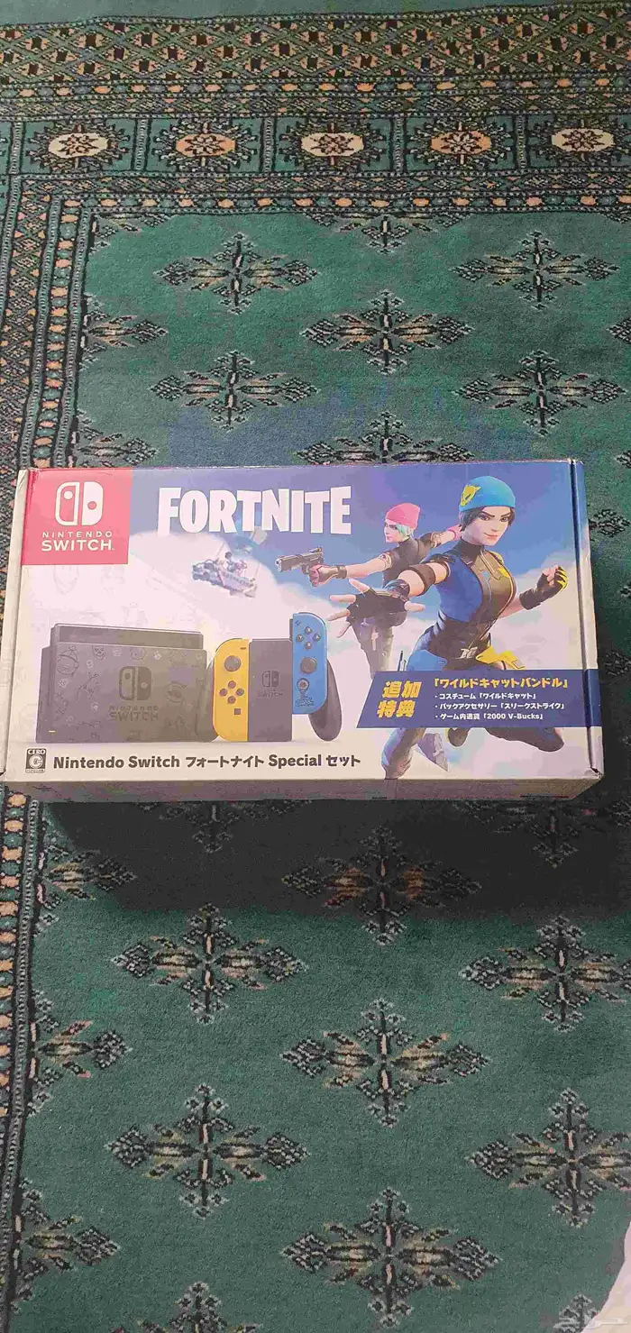 جهاز نتيندو سويتش نسخة فورت نايت جديد بدون كود 1