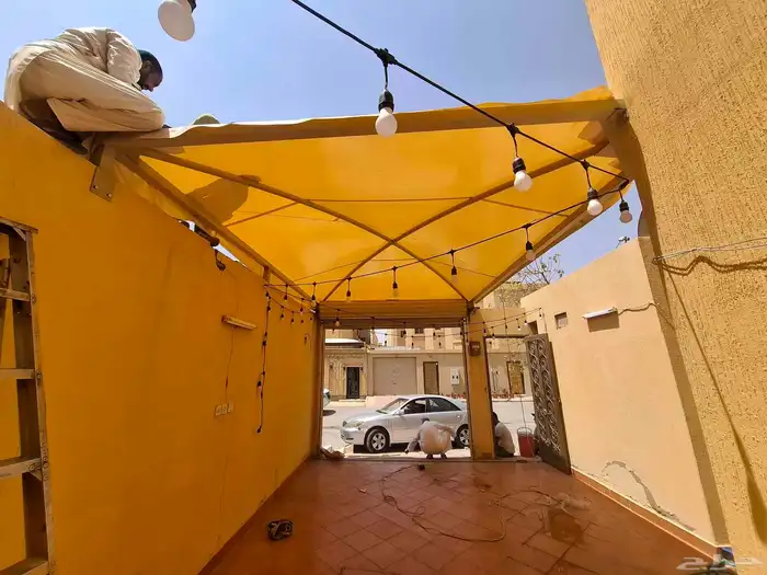 تركيب مظلات الرياض 3
