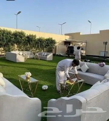 تاجير كنب ثلاثي كنب مفرد كراسي ملكي زل ملكي طاولات 0
