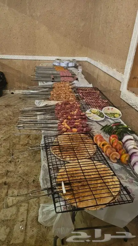 معلم مشويات شوي في الموقع شغل عل ضمان واسعار منافسه 3