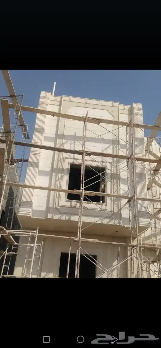 لياسه وديكورات خارجيه ملونه اسمنت الرياض وبطحاء الرياض 1