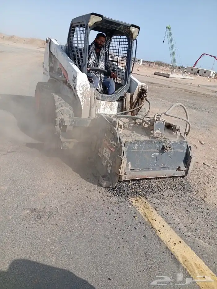 قشاطه اسفلت في شرمه ضباء تبوك 1