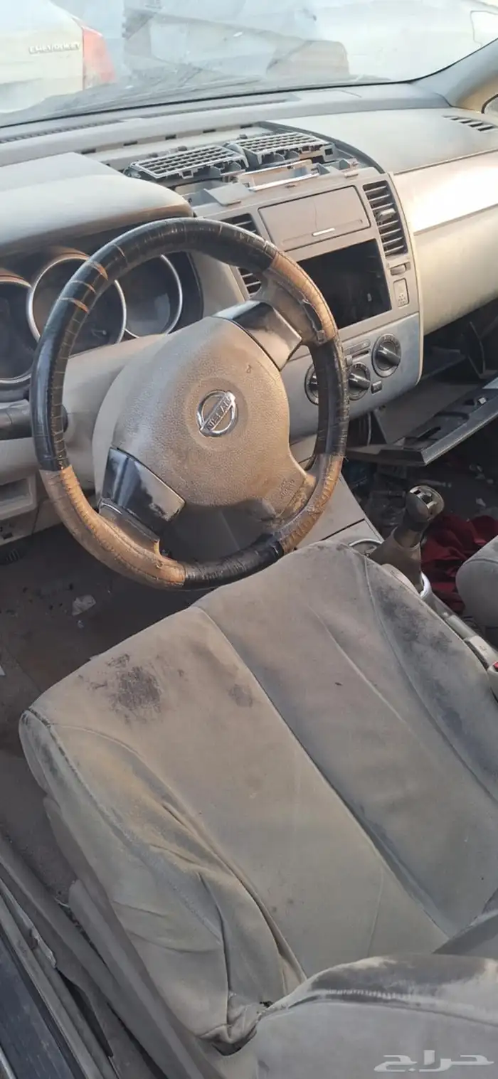 نيسان تيدا موديل 2007 قطع غيار تشليح 1