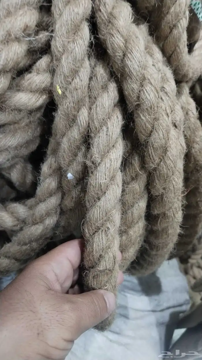 حبال خيش جميع المقاسات 1