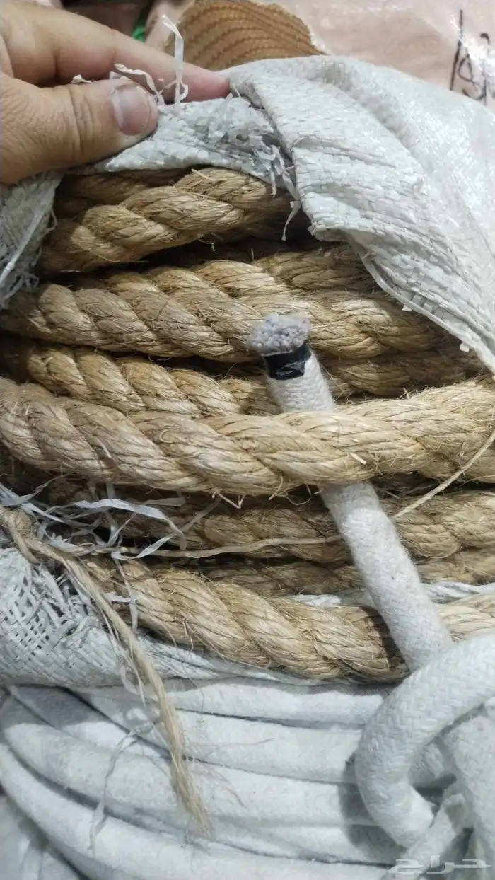 حبال خيش جميع المقاسات 5
