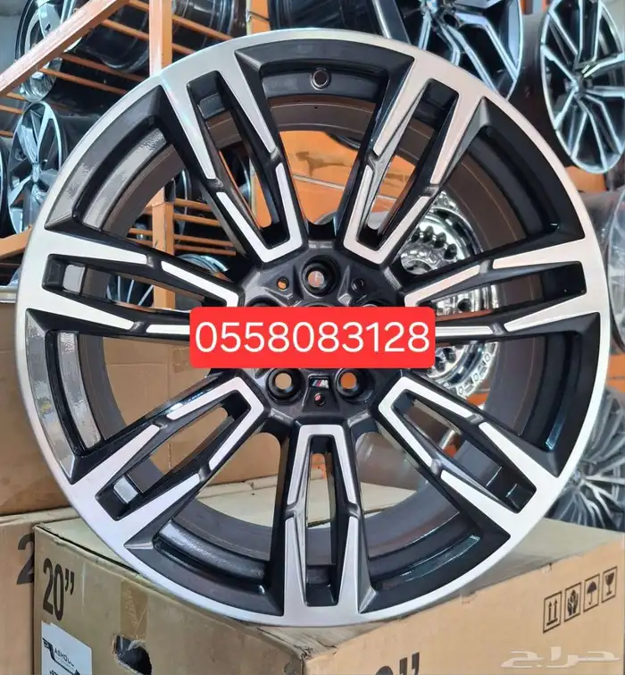 جنوط بي ام الفئه الخامسه 520 اصلي وكاله مقاس19 موديل 2025 2