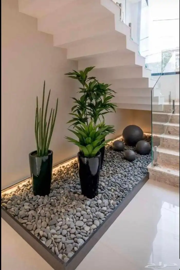 حجر زلط بحص زينه للحدائق والممرات والاحواض الزراعيه 9