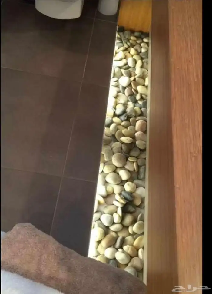 حجر زلط بحص زينه للحدائق والممرات والاحواض الزراعيه 1