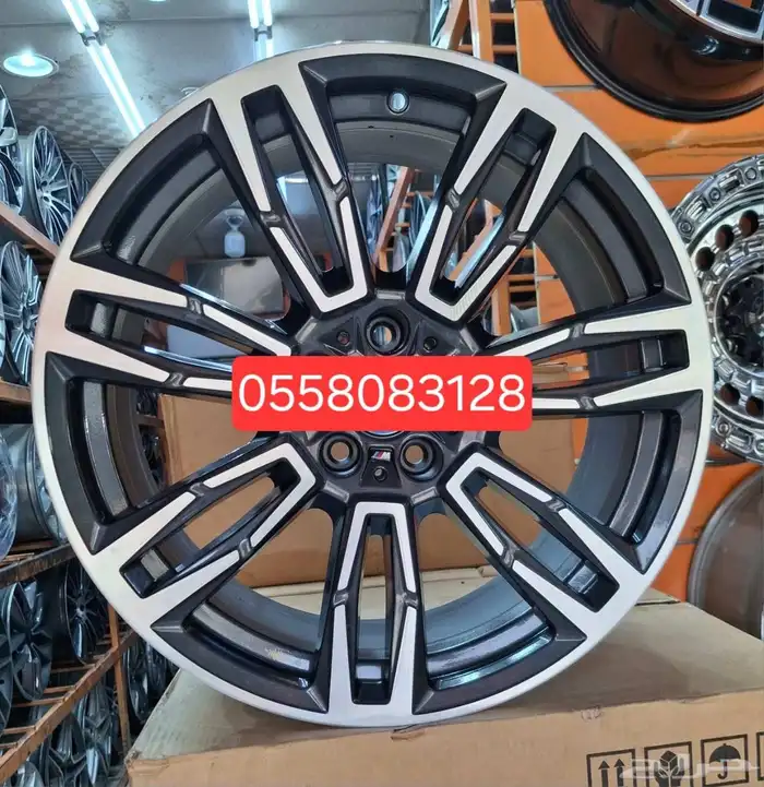 جنوط بي ام الفئه الخامسه 520 اصلي وكاله مقاس19 موديل 2025 0