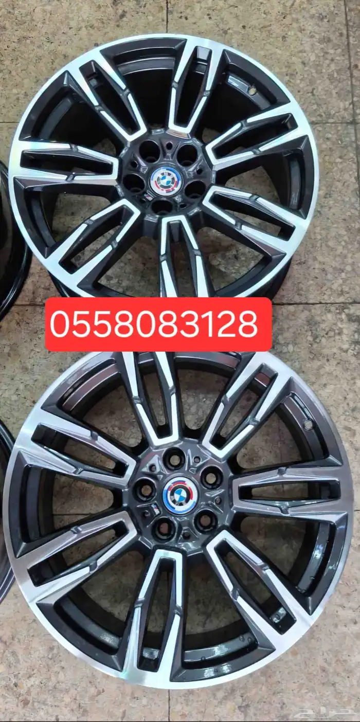 جنوط بي ام الفئه الخامسه 520 اصلي وكاله مقاس19 موديل 2025 6