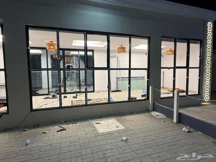 معلم زجاج سكريت والمنيوم وواجهات استركشر 4