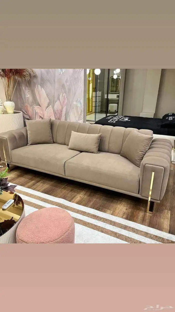 طقم كنب تفصيل وجاهز الي تسليم فوري 6