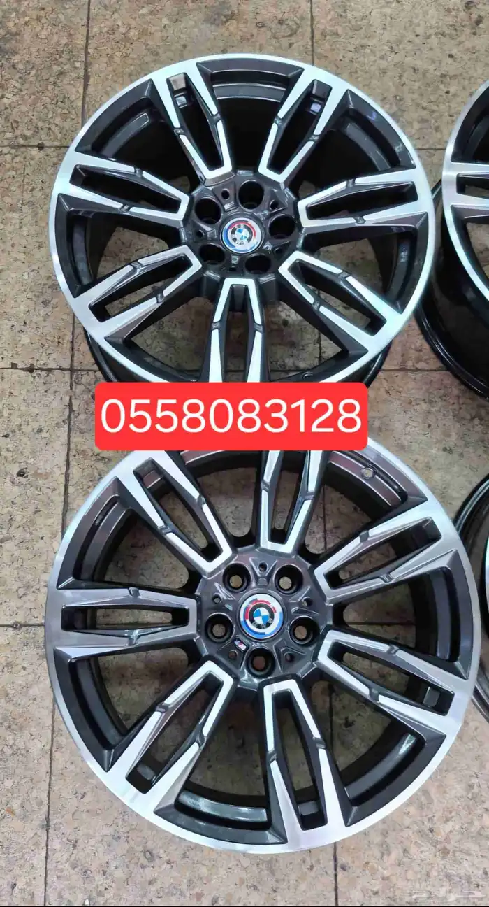 جنوط بي ام الفئه الخامسه 520 اصلي وكاله مقاس19 موديل 2025 5