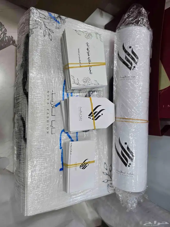 طباعة مطبوعات بكج عبايات ليبل استيكر كرت بوكس كرت فاتورة ختم 3