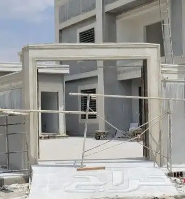 ديكورت خرجيه سمنت ابيض وبطحا اريض شببيك وزويا وجهت كمل 4