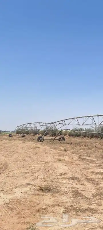 رشاش محوري للبيع نوع لكورد برجين حديد نضيف 6بوصه كامل مكمل 2