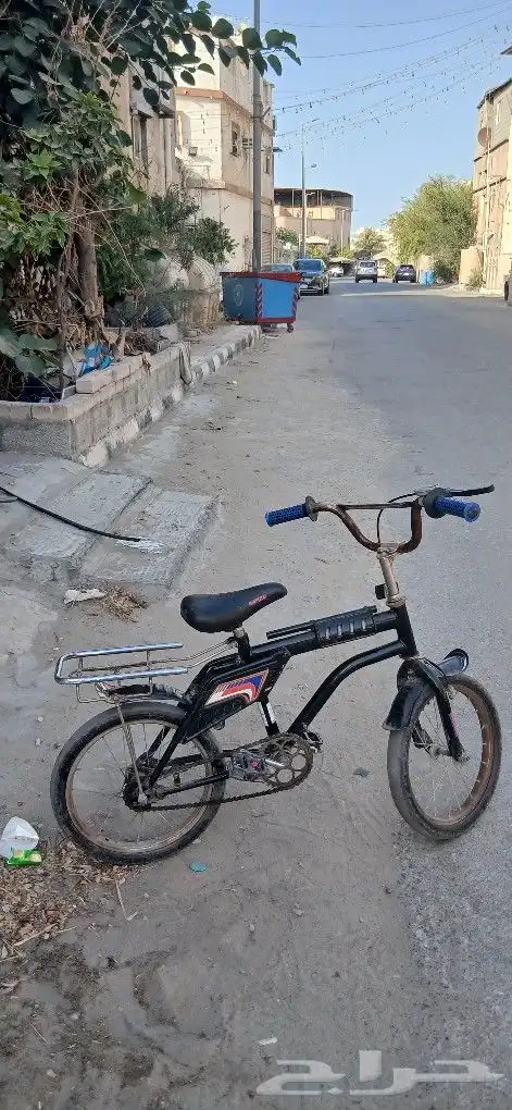 سيكل رامبو مقاس 16 لون اسود .. 1