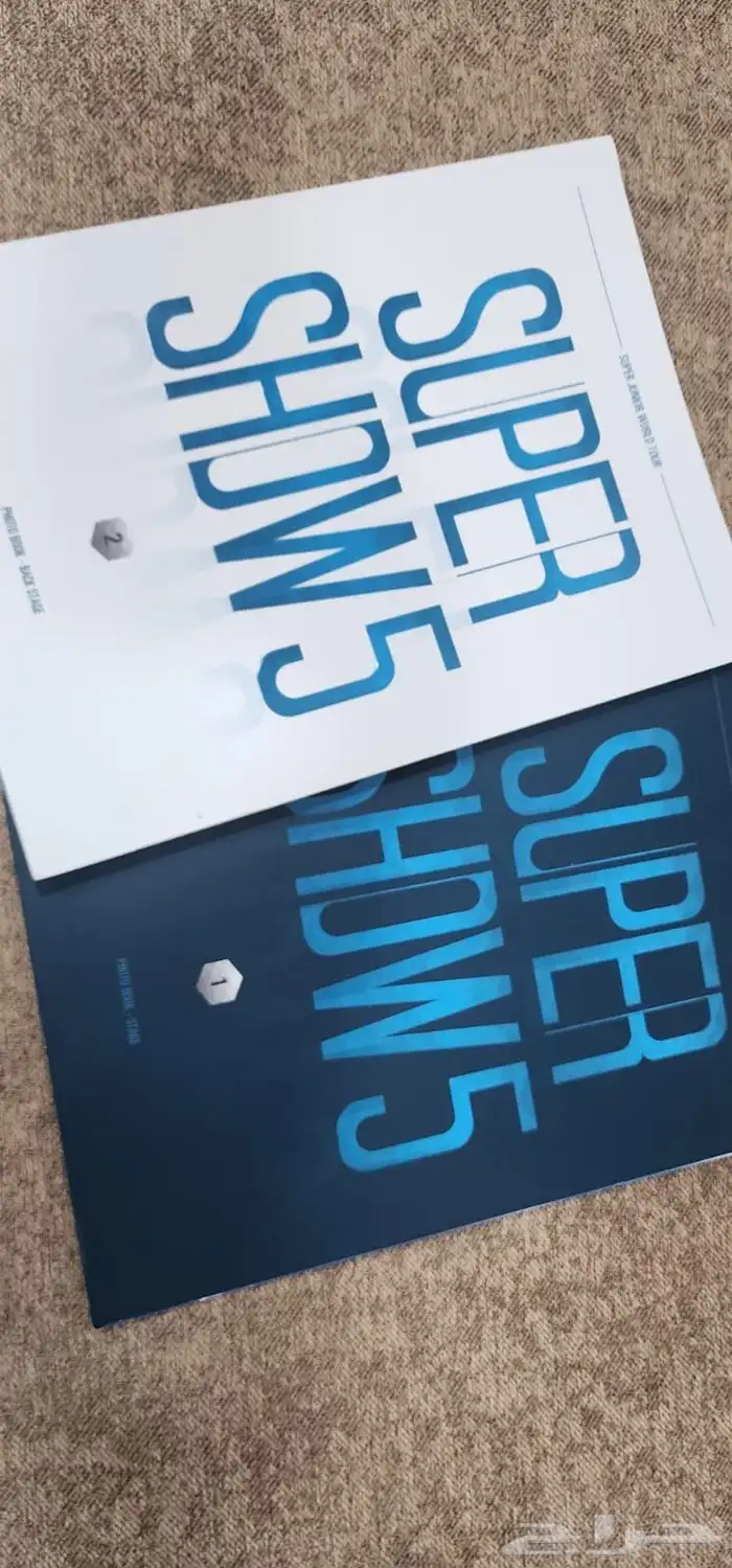 سوبر شو 5 كتب صور (فوتوبوك) أصلي من شركة SM 0