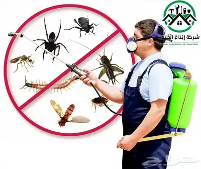 مكافحة حشرات رش مبيدات   50 ريال 0
