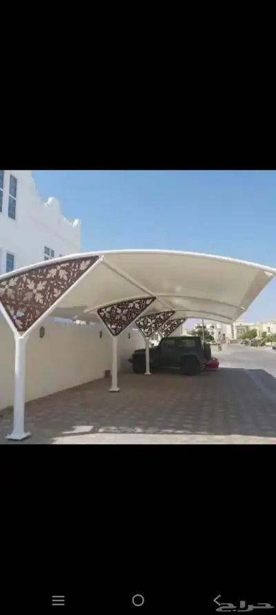 مضلات سواتر برجولات بايكات خيام تغطيت مسابح تغطيت ممرات 1