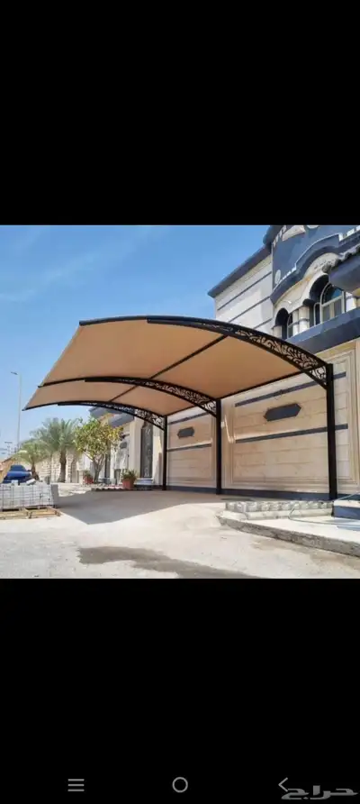 مضلات سواتر برجولات بايكات خيام تغطيت مسابح تغطيت ممرات 4