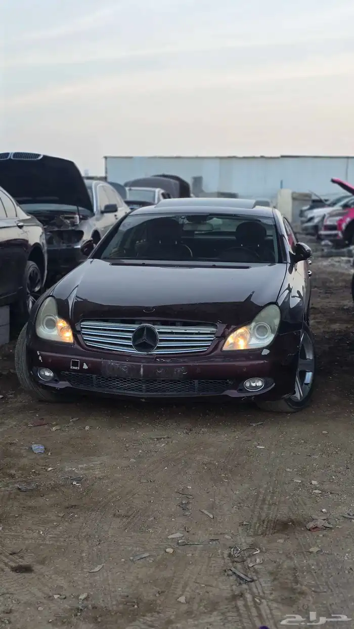 مرسيدس CLS 350 موديل 2007 للبيع قطع غيار فقط 0