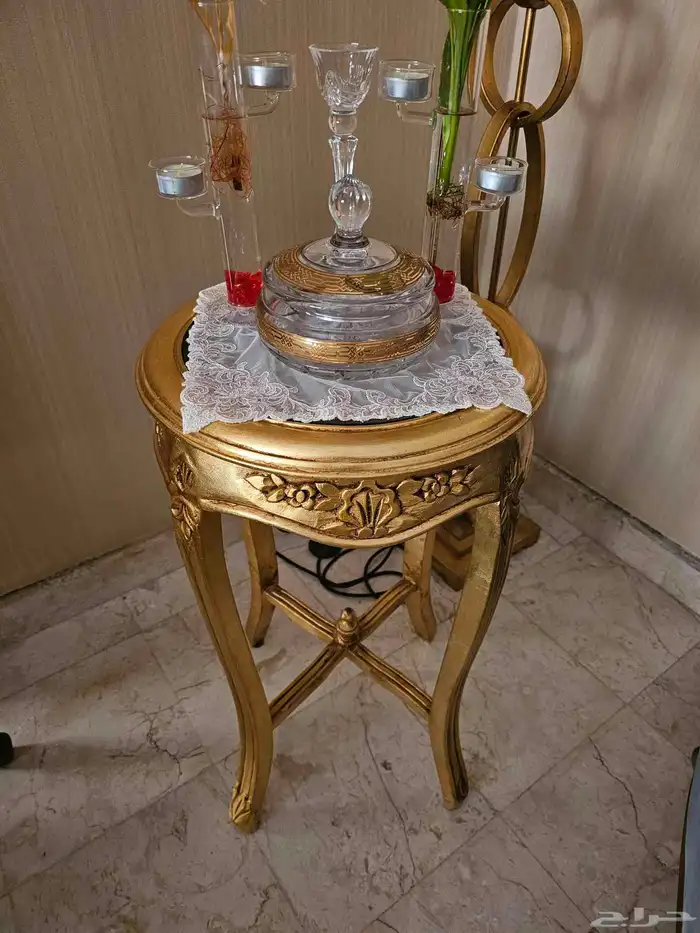 طاولة دائرية خشبية موجانو 0