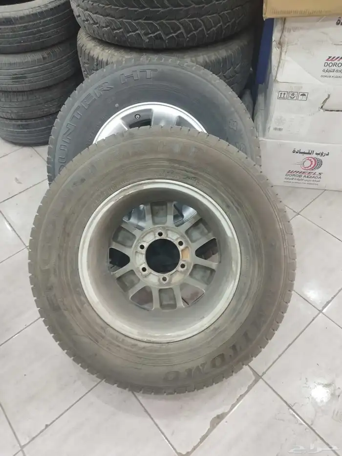 كفرات وجنوط مستعمل نضيف 3