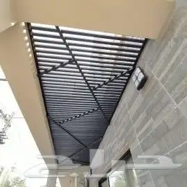 شبابيك المنيوم دبل و عادي زجاج سيكوريت ابواب المنيوم دبل 7