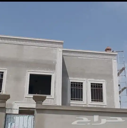 معلم ديكورات خارجيه بديل الحجر مع لياسه ملونه 5