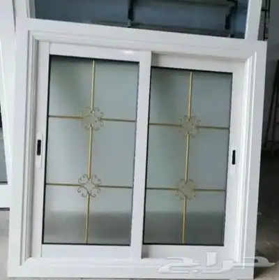 شبابيك المنيوم دبل و عادي زجاج سيكوريت ابواب المنيوم دبل 4